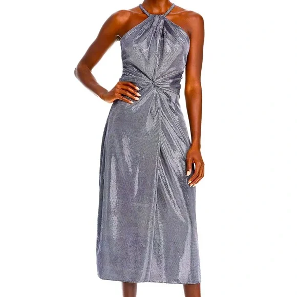 short metallic gold dress Metallic Gold Corset A-Line Layered Short Homecoming Dress Pink / US 2